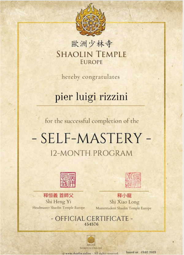 Taichi e Qigong Self Mastery
