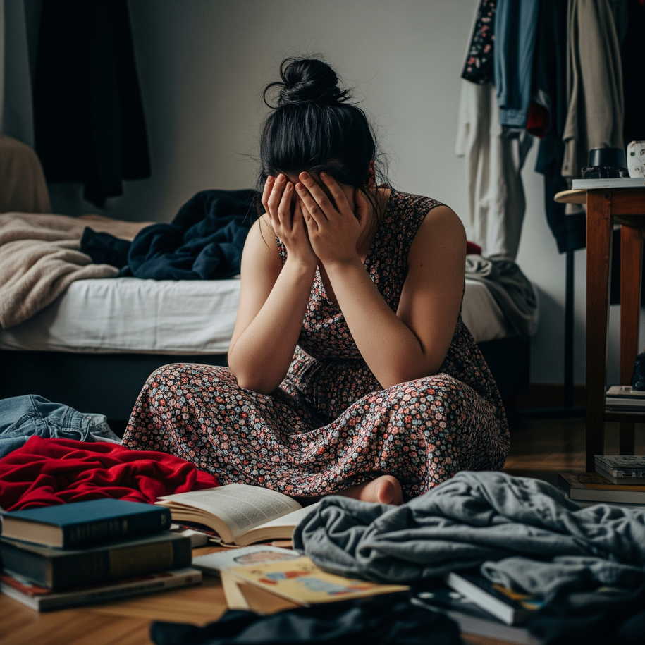 la "respirazione consapevole" per un attacco d'ansia